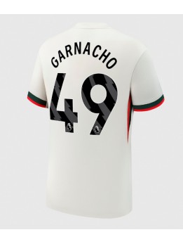 Muži Futbalové oblečenie Chelsea Alejandro Garnacho #49 2025-26 Krátky Rukáv - Preč